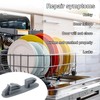4pcs Dishwasher Upper Rack Slide Rail Stop Clips for WP8565925,