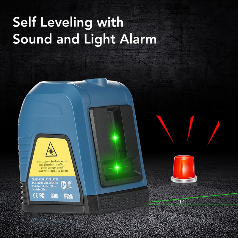 Line Level Cross 2 Lines Self Leveling High Accuracy Line