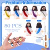 Bememo 50 Pcs Mini Jesus Figures Jesus Loves You Christ