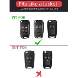 Chevy Key Fob Cover for Silverado 1500, Sierra 1500, 2024-2025 Silverado Sierra 2500HD 3500HD, Remote Keyshell Accessories