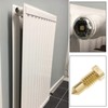 EMSea Heating Radiator Bleed Screw, Rotating Threaded Control for Bleed