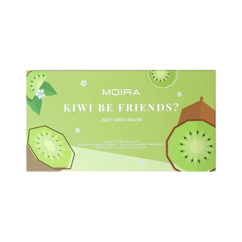 Moira Paleta De Ojos Y Rostro Kiwi Be Friends