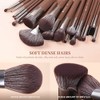 DUcare - Juego de 22 brochas de maquillaje profesionales con