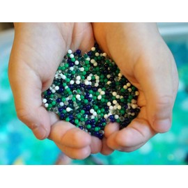 Celebrate Your Special Day with Your Centerpieces Accented with These Beautiful Cosmo Beads Brand Water Gelly Balls (Ocean Breeze, 16 Ounce)