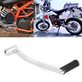 Folding Gear Lever for Motorcycles Motorbike Accessories Foot Gear Lever Motorcycle Parts 11 mm Foot Gear Lever Aluminium Steel Suitable for 125cc 140cc 150cc 200cc 250cc Motorcycle
