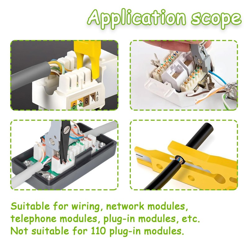 EPLZON LSA Punch Down Tool, Network Tool for Network Sockets,