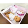 Perfectly Cute Feed & Wet 14” Baby Set - Brunette