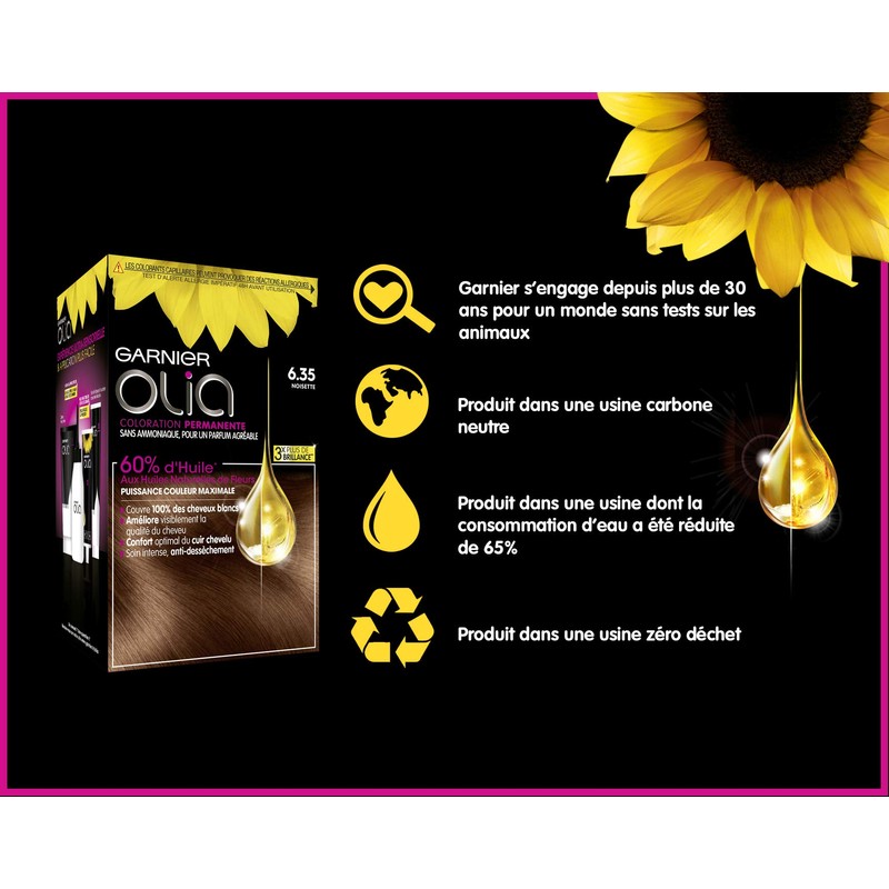 Garnier Permanent Hair Colour Ammonia Free with Natural Flower Oils