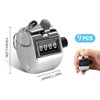 Hitopin 9 Pieces Mechanical Hand Counter, Hand Counter, Finger Counter,