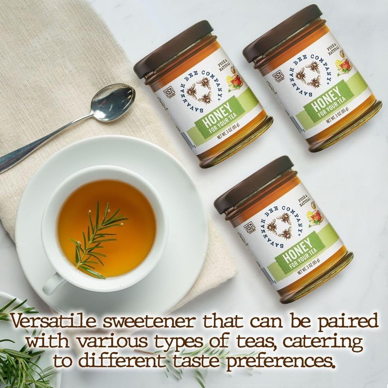 Savannah Bee Company Honey Sample Set - Tea Honey