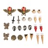 Decorative Shoe Clips Fashionable Shiny Elegant Removable Shoe Decoration Accessory