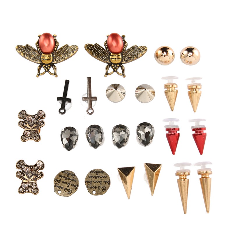 Decorative Shoe Clips Fashionable Shiny Elegant Removable Shoe Decoration Accessory