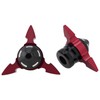 Windance 2pcs Universal Front Wheel Frame Sliders Aluminum Alloy Dart