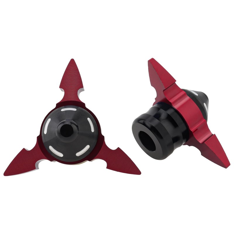 Windance 2pcs Universal Front Wheel Frame Sliders Aluminum Alloy Dart