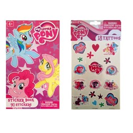My Little Pony Sticker-Book with Tattoos