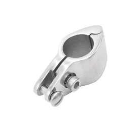 2PCS Bimini Top Jaw Slide Clip with Bolt, Stainless Steel 316 Heavy Duty Boat Marine Hardware Fittings Tip Style Bimini Top Hinge Rail Mount (25mm)