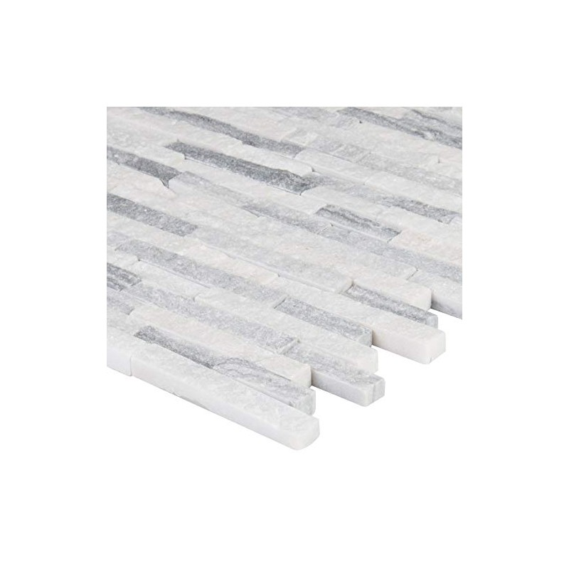 MSI Alaskan Gray Splitface Tile, 12 in. x 12 in.,Gray,