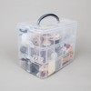Rayher 39320000 sorting / storage box, with handle, 3 levels