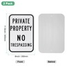 M METERXITY 2-Pack Private Property - No Trespassing Sign, 12