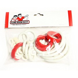 Game Room Guys Gottlieb Hollywood Heat Pinball White Rubber Ring Kit