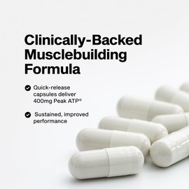 Muscletech Nitric Oxide Supplements for Men & Women, Muscle Builder (30 Capsules) - Nitric Oxide Booster Supplement Supports Muscle Gain & Performance - 400mg Peak ATP for Enhanced Strength