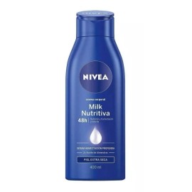 Nivea Crema Corporal Nivea Milk Nutritiva Piel Extra Seca 400 Ml