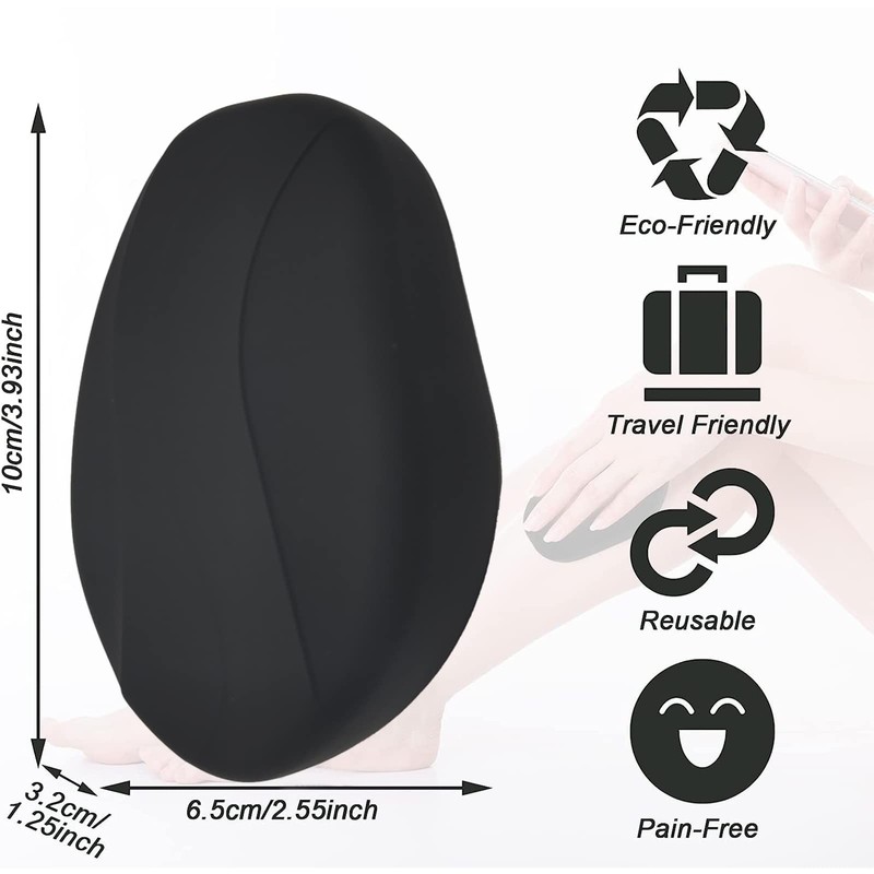 Crystal Hair Removal Eraser, Magic Epilatory Stone, Nano Painless Hair