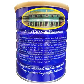 Alto Grande Super Premium Ground Coffee, and Yaucono Selecto Limited Edition Artisan Ground Coffee, 8.8 Ounce Canisters, Puerto Rico Variety Bundle