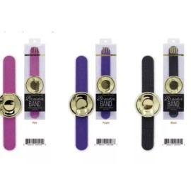 BTL Braider Wrist BAND Adjustable Band Gel Pot (Black)