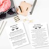Lash Extension After Care Instruction Cards for Clients | Post