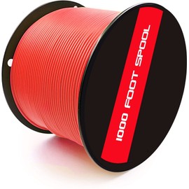 1000 Foot Spool for Any Underground Electric Dog Fence System - High Value and Extreme Reliability -Dog Fence Boundary Wire Solid Core Heavy Duty Direct Ground Burial Rated Perimeter Wire