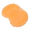 Foot Scrubber Massager with Suction Cups Orange Soft Foldable Shower