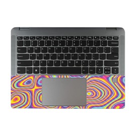 MightySkins Carbon Fiber Skin Compatible with Lenovo IdeaPad Flex 5 14" (2022) Full Wrap Kit - Gobstopper | Protective, Durable Textured Carbon Fiber Finish | Easy to Apply | Made in The USA