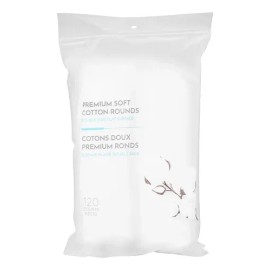 Miniso Paquete De Almohadillas Algodón 5.7 Cm 120 Piezas