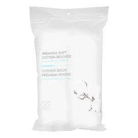 Miniso Paquete De Almohadillas Algodón 5.7 Cm 120 Piezas