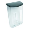 Deflecto 790901 Outdoor literature display box, clear with black lid,
