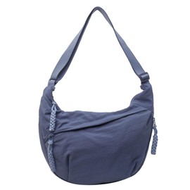 Tuten Women's Shoulder Bag, Nylon, Waterproof, Nylon, Lightweight, Small, Crossbody Bag, 2-Way Adjustable Shoulder Strap, Soft, Simple, blue