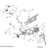 Polaris Ranger Contactor to Winch Cable, Genuine OEM Part 4015044,