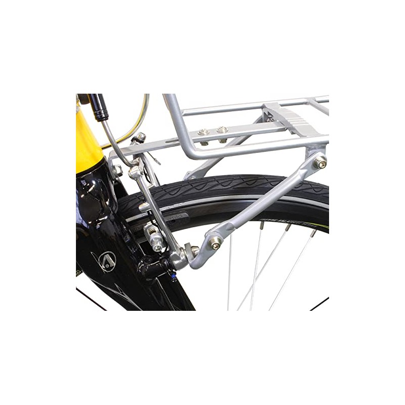 GRK Aluminum Front Carrier Matte Black (Front Carrier for Bicycles
