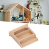 Dollhouse Cabinet Miniature Model Fine Workmanship Composite Wood Miniature Display
