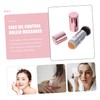 FOMIYES 2pcs Oil Absorbing Facial Massager Volcanic Stone Portable Roller