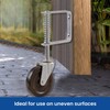 4 Inch Gate Spring Swivel Castor, 4 Inch (10 cm)