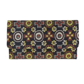 Mitsufold Woven Cloth Scissors with Kaishi, Coptic Gold Sentence, Ryumon Risen, Ryuson Art Textile, Tea Utensils