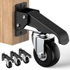 HOLKIE Retractable Casters Heavy Duty Casters with Lifting and Lowering