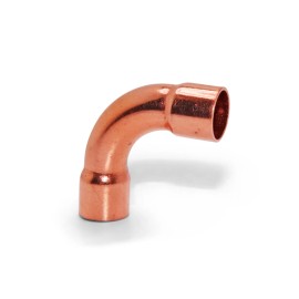 FLOTREK 3/8" & 3/4" OD HVAC Long Radius Copper Kit - (2) Coupling,(2) 90's,(2) Street