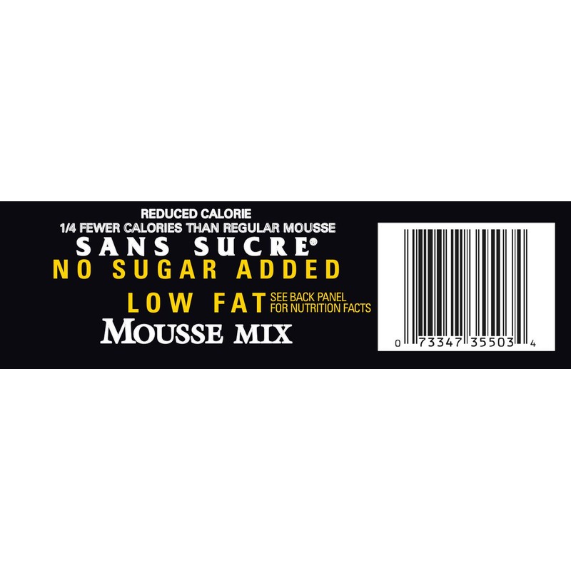 SANS SUCRE Cheesecake Mousse Mix - Sugar Free and Gluten