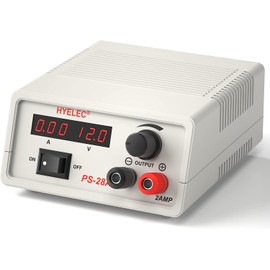 Adjustable DC Bench Power Supply, Variable Output 3V, 4.5V, 6V, 7.5V, 9V and 12V