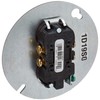 Leviton 15 Amp 125 Volt, Duplex Receptacle, with 4" Metal