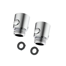 BPTRKOM Shut-off Valve, Water Stop, Shower, Water Stopper, Flow Limiter Shower, Shut-off Valve for Water Saving and Comfort in Bath and Shower, Pack of 2