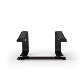 Griffin Elevator Laptop Stand - Ergonomic Computer Riser & Laptop Mount Made of Sturdy Brushed Aluminum - Supports Posture & Elevates Workspace with a Minimal Design, Black (2.5 Oz)